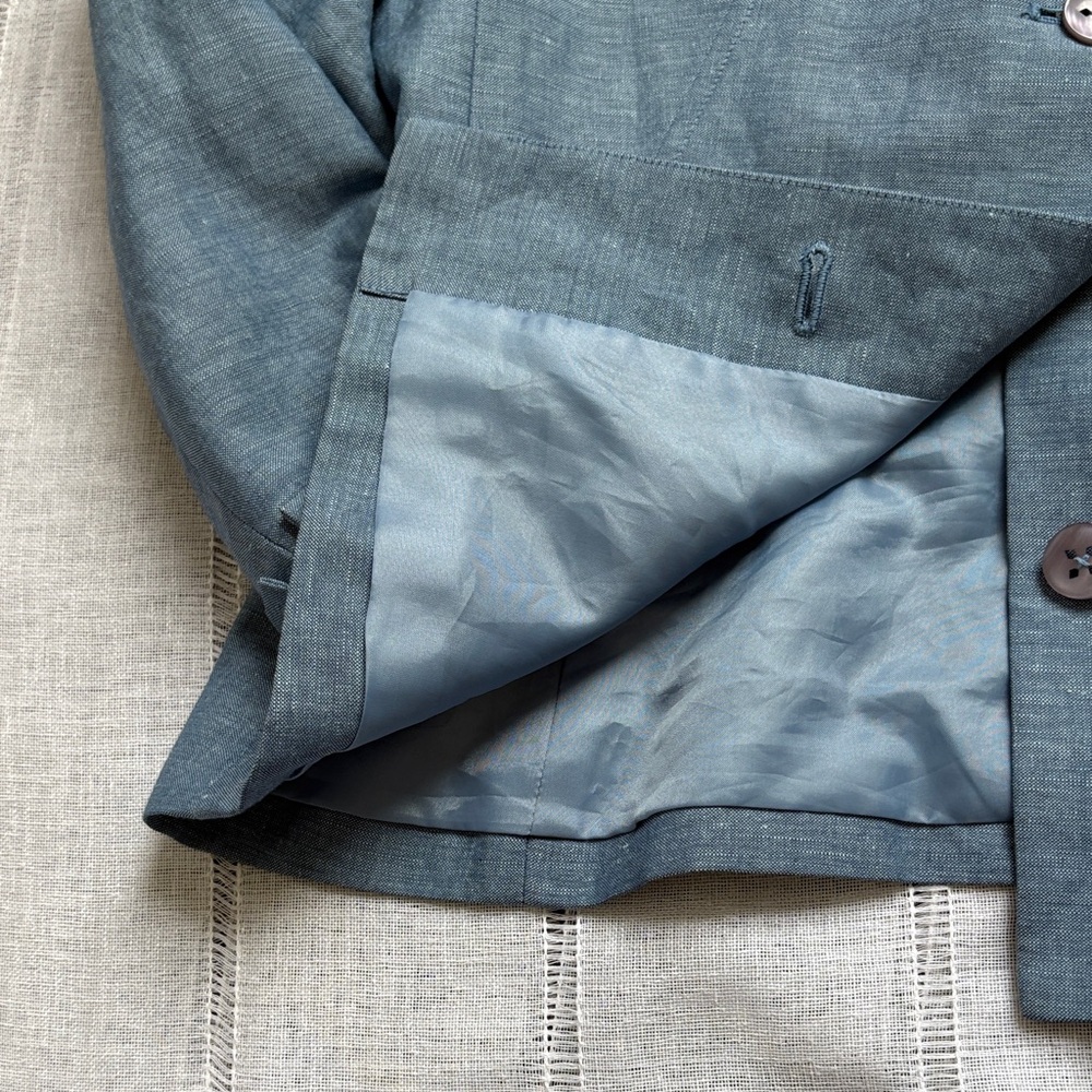 Judith Hart Linen Blend Tailored Blazer - Picture 10 of 14